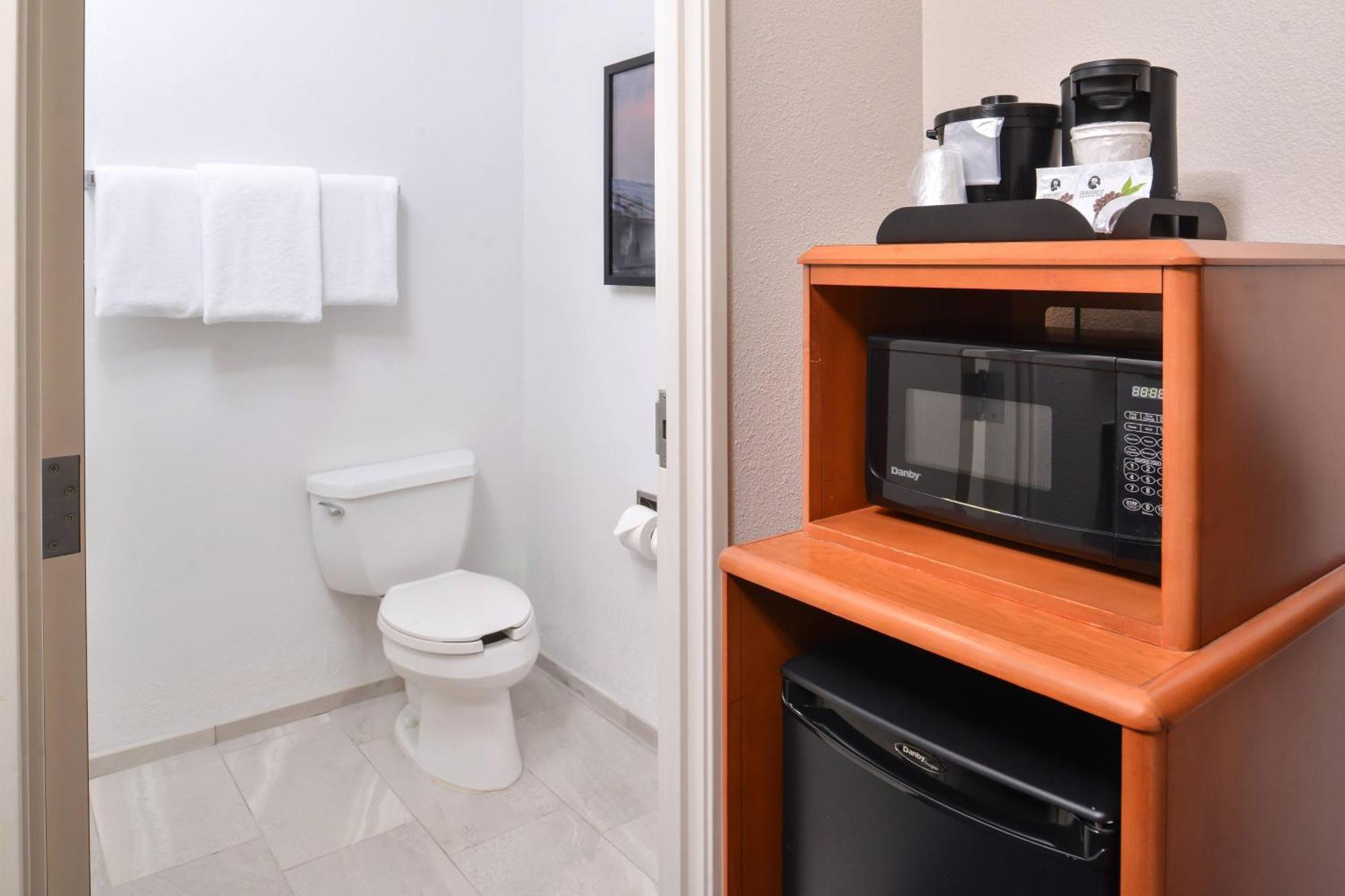 King Suite with Roll-In Shower and Sofa Bed - Mobility Access